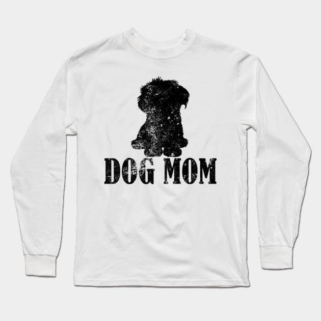 Maltese Dog Mom Long Sleeve T-Shirt by AstridLdenOs